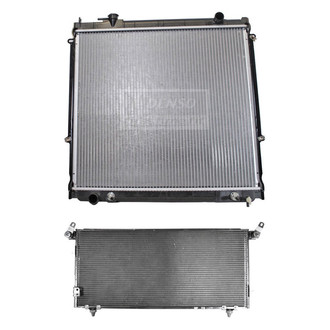 Denso® - Radiator and Condenser Kit