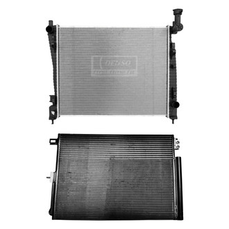 Denso® - Radiator and Condenser Kit
