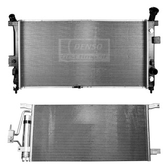 Denso® - Radiator and Condenser Kit