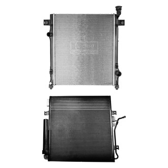 Denso® - Radiator and Condenser Kit