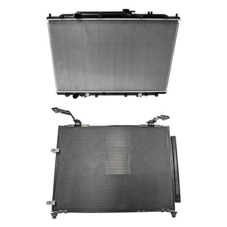 Denso® - Radiator and Condenser Kit
