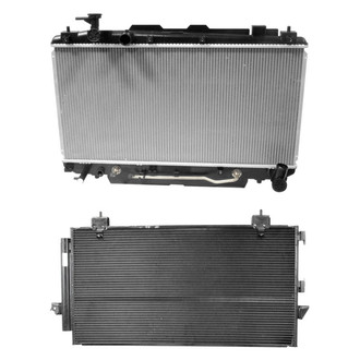 Denso® - Radiator and Condenser Kit