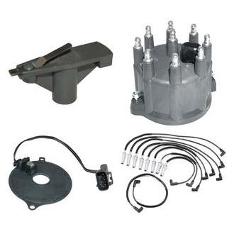 Denso® - 4-Pc Spark Plug Wire Kit