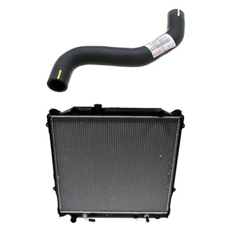 Denso® - 2-Pc Replacement Radiator Kit