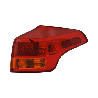 Depo® - Passenger Side Outer Replacement Tail Light Lens and Housing (CAPA Certified)