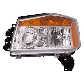 Depo® - Driver Side Replacement Headlight (CAPA Certified)