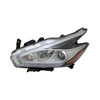 Depo® - Driver Side Replacement Headlight (CAPA Certified)