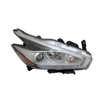 Depo® - Passenger Side Replacement Headlight (CAPA Certified)