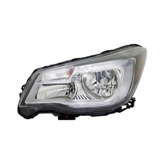 Depo® - Driver Side Replacement Headlight (CAPA Certified)