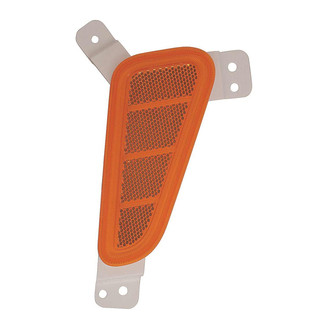Depo® - Front Driver Side Bumper Reflector (CAPA Certified)