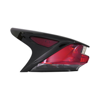 Depo® - Driver Side Outer Replacement Tail Light Lens and Housing (CAPA Certified)