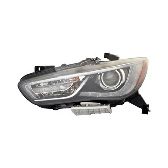 Depo® - Driver Side Replacement Headlight (CAPA Certified)