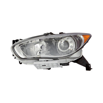 Depo® - Driver Side Replacement Headlight (CAPA Certified)