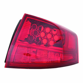 Depo® - Passenger Side Outer Replacement Tail Light Lens and Housing (Standard Line)