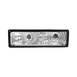 Depo® - Driver and Passenger Side Chrome Euro Tail Lights