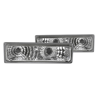 Depo® - Diamond Cut Driver and Passenger Side Turn Signal/Corner Lights (Standard Line)