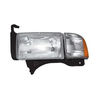 Depo® - Driver Side Replacement Headlight (CAPA Certified)