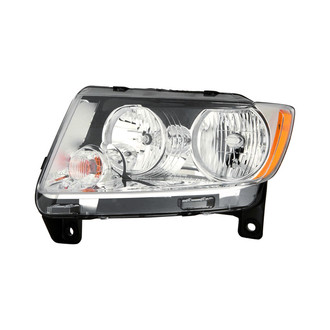 Depo® - Driver Side Replacement Headlight (CAPA Certified)