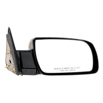 Depo® - Passenger Side Manual Remote View Mirror (Non-Heated, Foldaway)