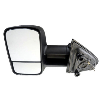 Depo® - Driver Side Manual Towing Mirror (Non-Heated, Foldaway)