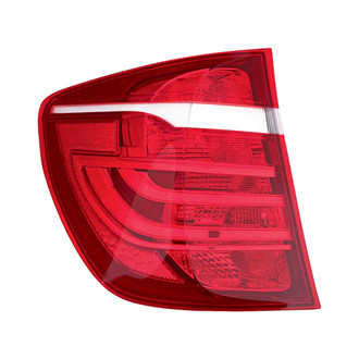 Depo® - Driver Side Outer Replacement Tail Light Lens and Housing (CAPA Certified)