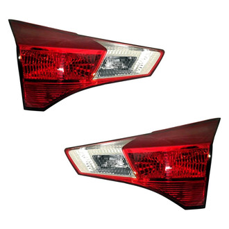 Depo® - Driver and Passenger Side Inner Replacement Tail Lights (Standard Line)