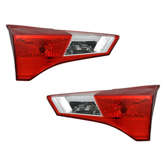Depo® - Driver and Passenger Side Inner Replacement Tail Lights (CAPA Certified)