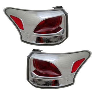 Depo® - Driver and Passenger Side Replacement Tail Lights (Standard Line)