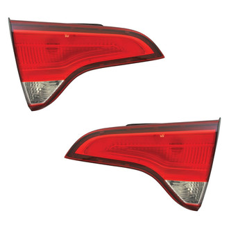 Depo® - Driver and Passenger Side Inner Replacement Tail Lights (CAPA Certified)