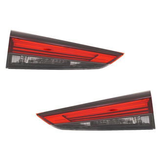 Depo® - Driver and Passenger Side Inner Replacement Tail Lights (Standard Line)