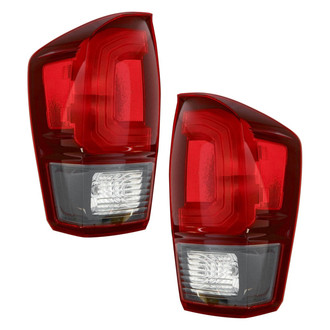 Depo® - Driver and Passenger Side Replacement Tail Lights (CAPA Certified)
