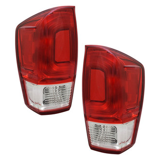 Depo® - Driver and Passenger Side Replacement Tail Lights (CAPA Certified)