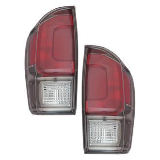 Depo® - Driver and Passenger Side Replacement Tail Lights (Standard Line)