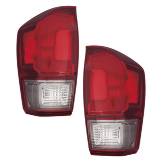 Depo® - Driver and Passenger Side Replacement Tail Lights (Standard Line)