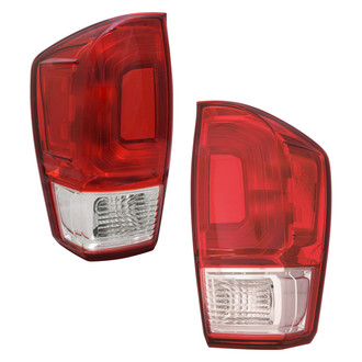Depo® - Driver and Passenger Side Replacement Tail Lights (Standard Line)