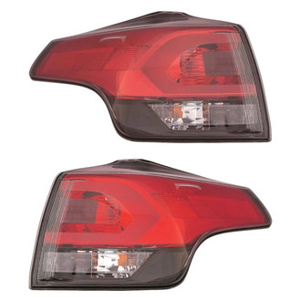 Depo® - Driver and Passenger Side Outer Replacement Tail Lights (Standard Line)