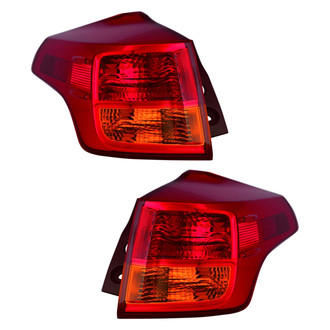 Depo® - Driver and Passenger Side Outer Replacement Tail Lights (CAPA Certified)