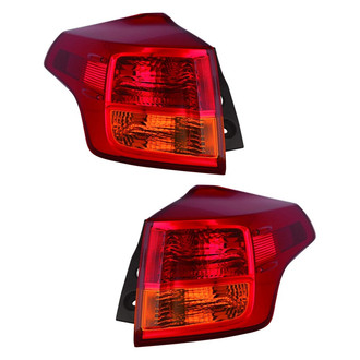 Depo® - Driver and Passenger Side Outer Replacement Tail Lights (Standard Line)