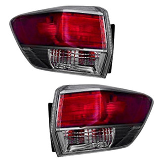 Depo® - Driver and Passenger Side Outer Replacement Tail Lights (CAPA Certified)