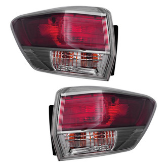 Depo® - Driver and Passenger Side Outer Replacement Tail Lights (Standard Line)