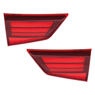 Depo® - Driver and Passenger Side Inner Replacement Tail Lights (CAPA Certified)