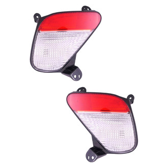 Depo® - Driver and Passenger Side Replacement Backup Lights (CAPA Certified)