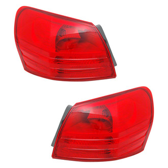 Depo® - Driver and Passenger Side Outer Replacement Tail Lights (Standard Line)