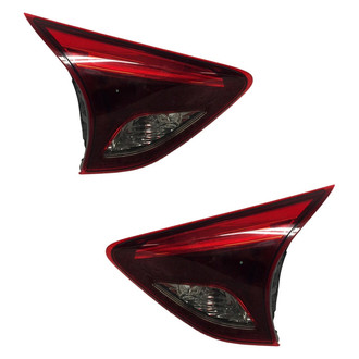 Depo® - Driver and Passenger Side Inner Replacement Tail Lights (CAPA Certified)