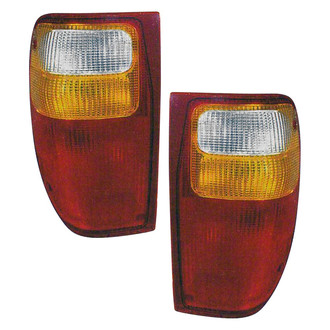 Depo® - Driver and Passenger Side Replacement Tail Lights (CAPA Certified)