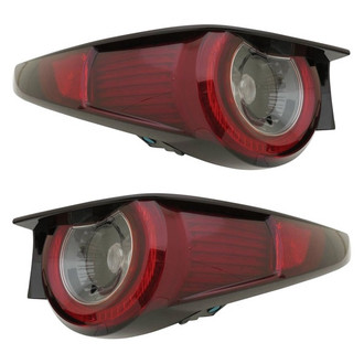 Depo® - Driver and Passenger Side Outer Replacement Tail Lights (CAPA Certified)