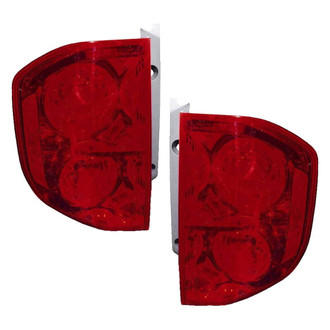 Depo® - Driver and Passenger Side Replacement Tail Lights (Standard Line)