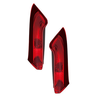 Depo® - Driver and Passenger Side Upper Replacement Tail Lights (CAPA Certified)