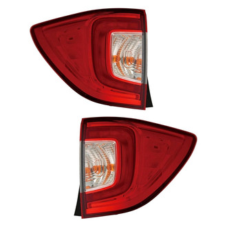 Depo® - Driver and Passenger Side Replacement Tail Lights (Standard Line)