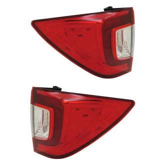 Depo® - Driver and Passenger Side Outer Replacement Tail Lights (CAPA Certified)